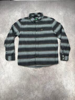 HippyTree Nomad Division Surf & Stone Flannel Shirt Men’s M